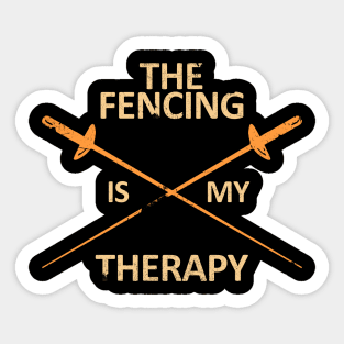 fencing Sticker